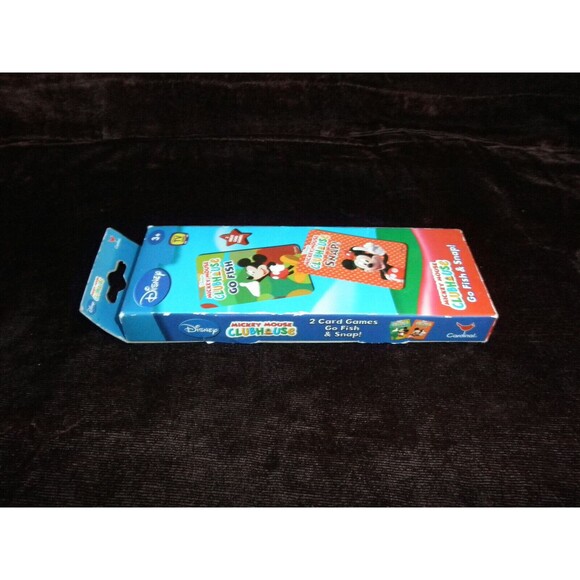 NEW by DISNEY, MICKEY MOUSE CLUBHOUSE "GO FISH" AND "SNAP" CARD GAMES - Picture 7 of 8
